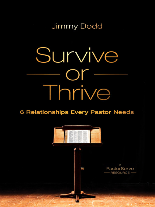 Title details for Survive or Thrive by Jimmy Dodd - Available